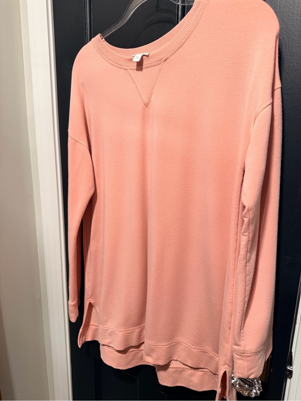 J. Jill Lightweight Crewneck Sweatshirt in Dusty Rose